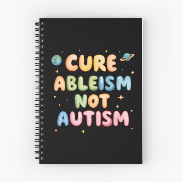 Item preview, Cure Ableism Not Autism Acceptance Over Ignorance designed and sold by SkeletonsDanger.