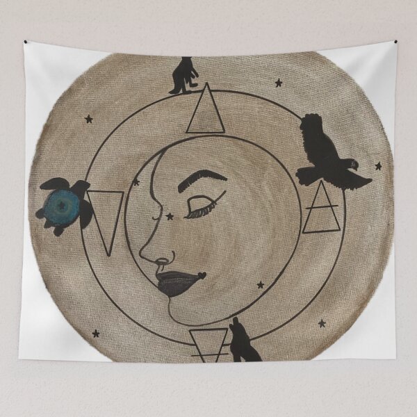 Item preview, Moon Goddess Southern Hemisphere Wheel of the Year  designed and sold by Lehonani.