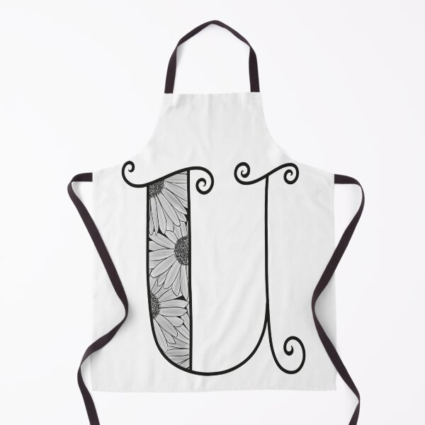 Item preview, Sunflower Inspired Letter U designed and sold by SSN-ART.