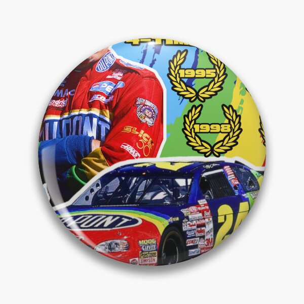 Item preview, Jeff "Rainbow Warrior" Gordon 4x Champion Retro Racing Graphic designed and sold by benbrooks009.