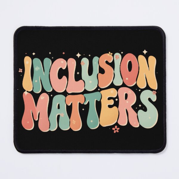 Item preview, Inclusion Matters Equality Unity Awareness designed and sold by SkeletonsDanger.