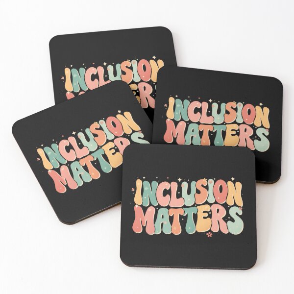 Item preview, Inclusion Matters Equality Unity Awareness designed and sold by SkeletonsDanger.