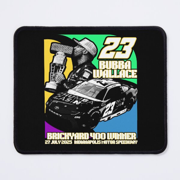 Item preview, Bubba Wins the Brickyard Wallace Indianapolis Racing Graphic designed and sold by benbrooks009.