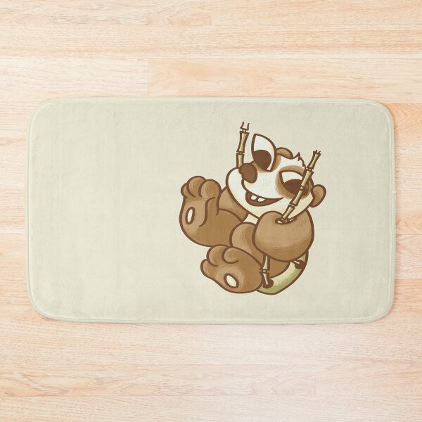 Item preview, Cute Happy Panda on Swing Delight designed and sold by Pink Writer.