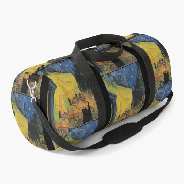 Item preview, Cat Print under Starry Café Lights designed and sold by yfpdsoldgbf33.