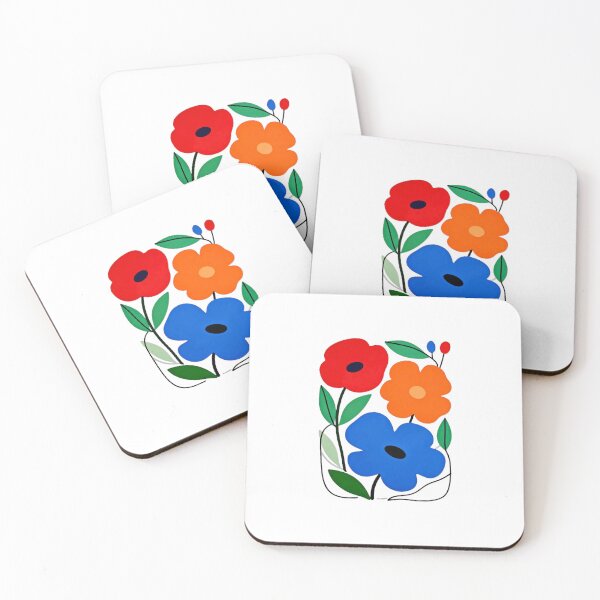 Item preview, Nordic Floral Art - Summer Flowers in Scandinavian Graphics designed and sold by gwmediaDK.