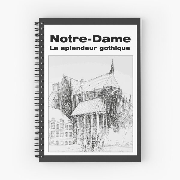 Item preview, NOTRE-DAME / Gothic Splendour Cathedral Sketch designed and sold by SKETCHYANDGRAPHIC.