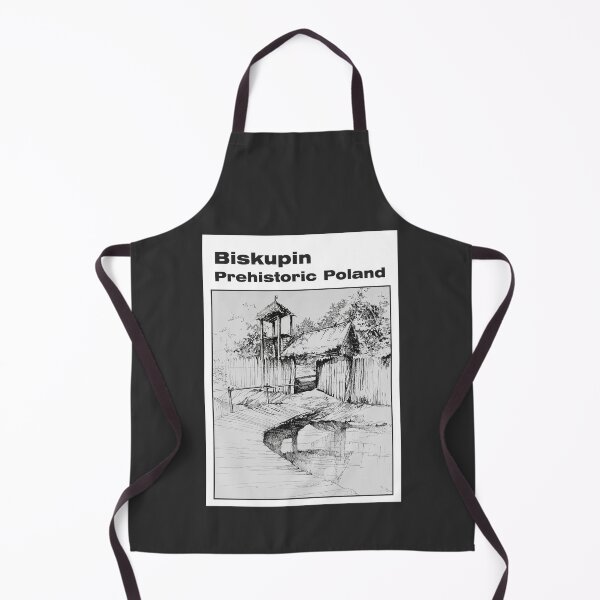 Item preview, BISKUPIN / Prehistoric Poland Archaeological Sketch designed and sold by SKETCHYANDGRAPHIC.