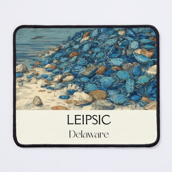 Item preview, Leipsic Delaware Crab Catch | Fishing Village Poster designed and sold by TuncGK.