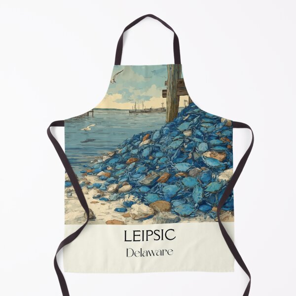 Item preview, Leipsic Delaware Crab Catch | Fishing Village Poster designed and sold by TuncGK.
