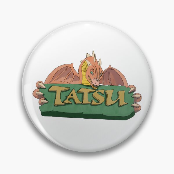 Item preview, Tatsu roller coaster logo designed and sold by FoolishDreamers.