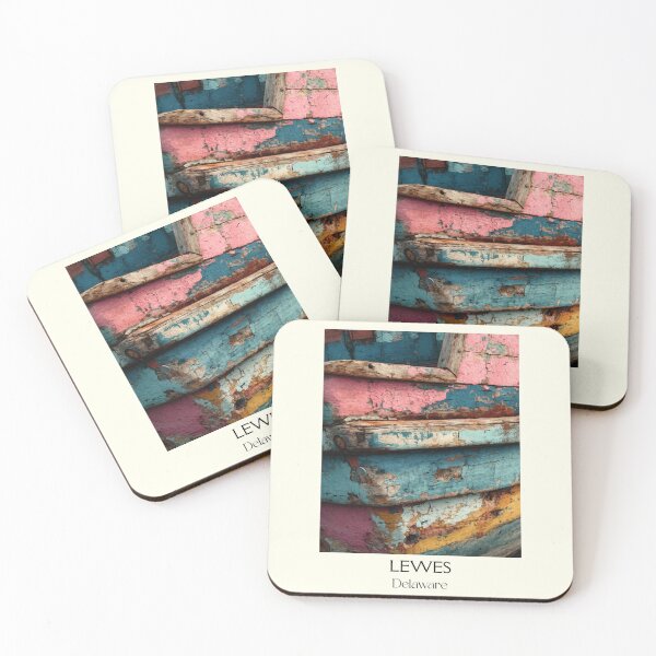 Item preview, Lewes Delaware Weathered Wood | Coastal Abstract Poster designed and sold by TuncGK.