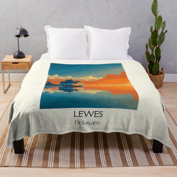 Item preview, Lewes Delaware Bay Ferry | Sunset Reflection Poster designed and sold by TuncGK.