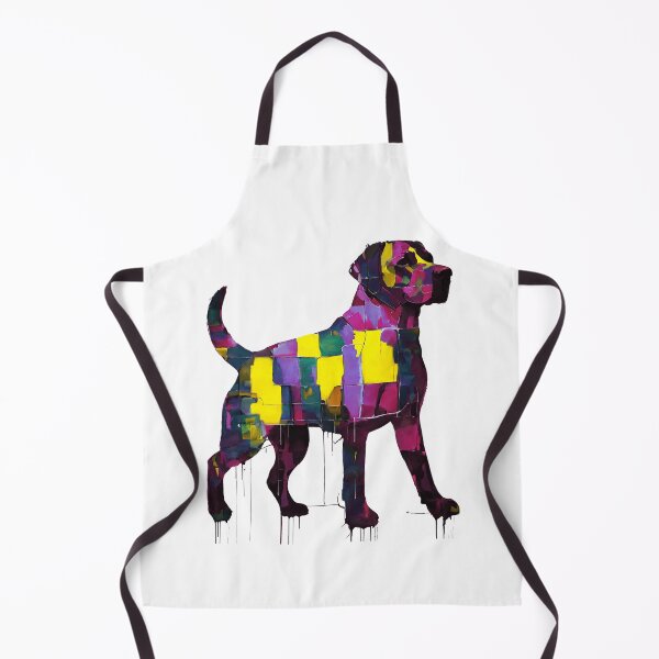 Item preview, Colorful Abstract Labrador designed and sold by caracatita75.