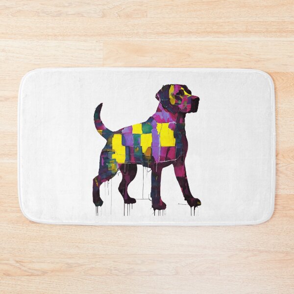 Item preview, Colorful Abstract Labrador designed and sold by caracatita75.