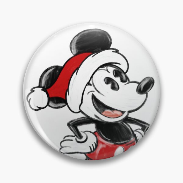 Item preview, Christmas Classic Mickey Oil Painting designed and sold by Phanya-Style.
