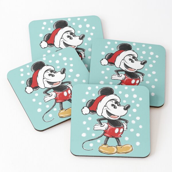 Item preview, Christmas Classic Mickey Oil Painting designed and sold by Phanya-Style.