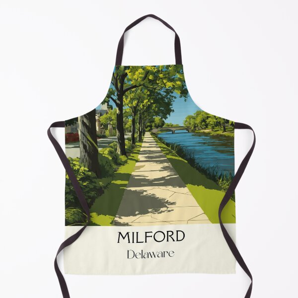 Item preview, Milford Delaware Riverwalk | Shaded Path Poster designed and sold by TuncGK.