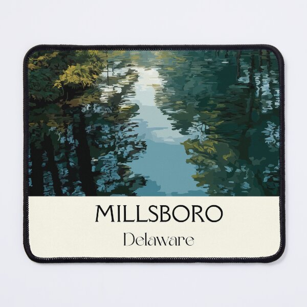 Item preview, Millsboro Delaware River Forest | Sunbeams Poster designed and sold by TuncGK.