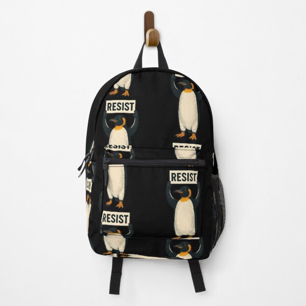 Item preview, Funny Penguin Resist – Cool Vintage Protest Penguin designed and sold by yfpdsoldgbf33.