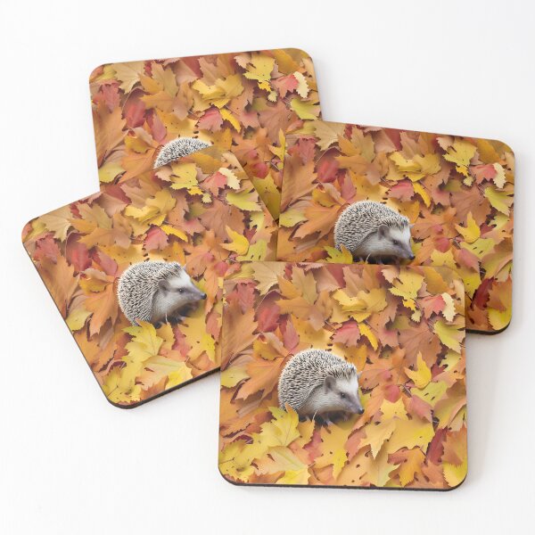 Item preview, Hedgehogs on autumntree designed and sold by Adam Mak.