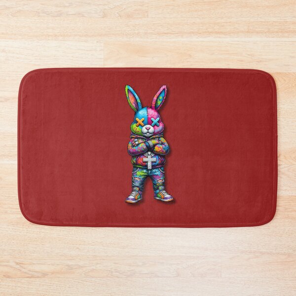Item preview, A STREET ART RABBIT designed and sold by infinitearte.