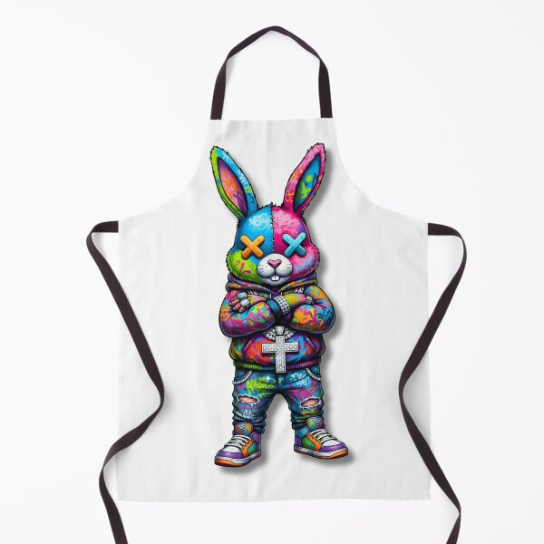 Item preview, A STREET ART RABBIT designed and sold by infinitearte.