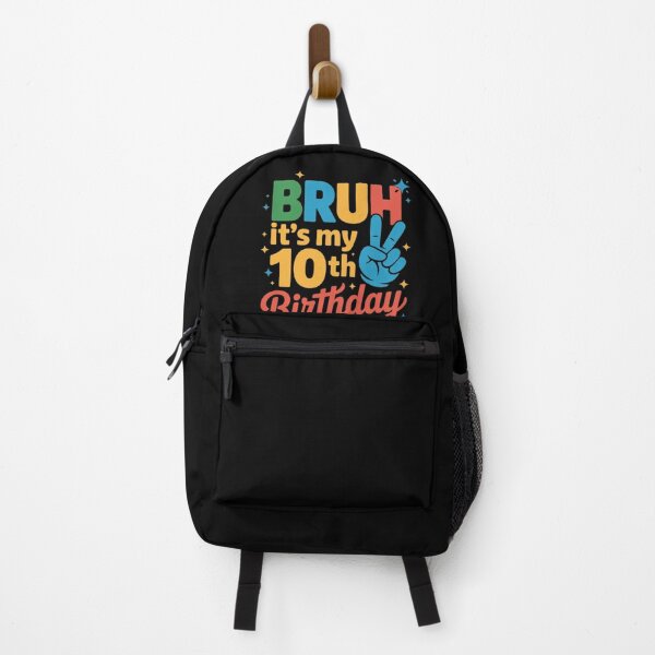 Item preview, Bruh Its My 10th Birthday Bday 10 Years Old Boys Girls Kids 4 designed and sold by MonsterBuddiess.
