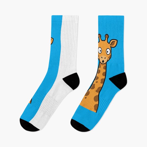 Item preview,  adorable giraffe illustration designed and sold by Meemaart.