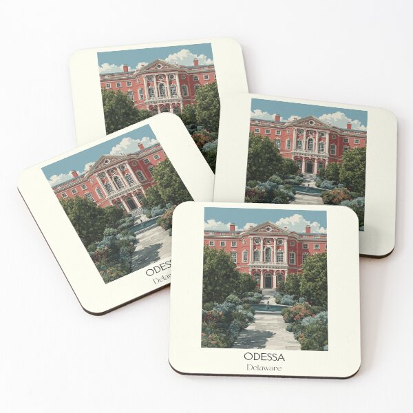 Item preview, Odessa Delaware Historic Mansion | Colonial Architecture Poster designed and sold by TuncGK.