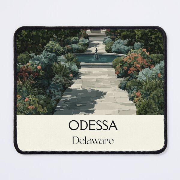 Item preview, Odessa Delaware Historic Mansion | Colonial Architecture Poster designed and sold by TuncGK.