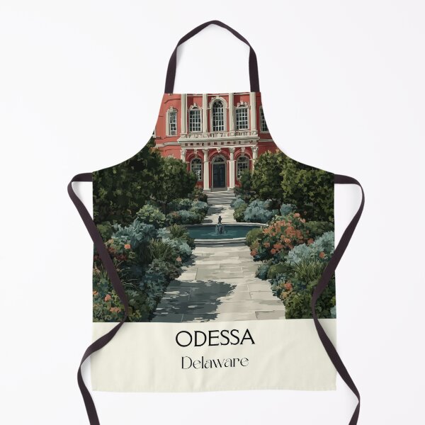Item preview, Odessa Delaware Historic Mansion | Colonial Architecture Poster designed and sold by TuncGK.
