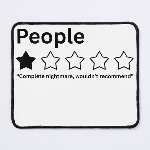 Item preview, People | Not Recommended designed and sold by Room303Ltd.
