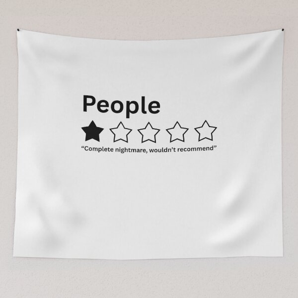 Item preview, People | Not Recommended designed and sold by Room303Ltd.