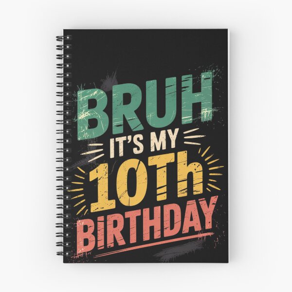 Item preview, Bruh Its My 10th Birthday Bday 10 Years Old Boys Girls Kids9  designed and sold by MonsterBuddiess.