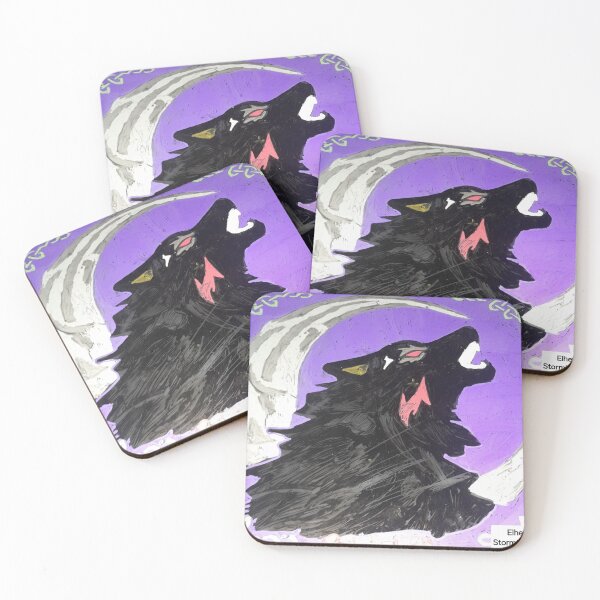 Item preview, Wolves of Fenrir  The Shadow Howl designed and sold by StormborneArts.