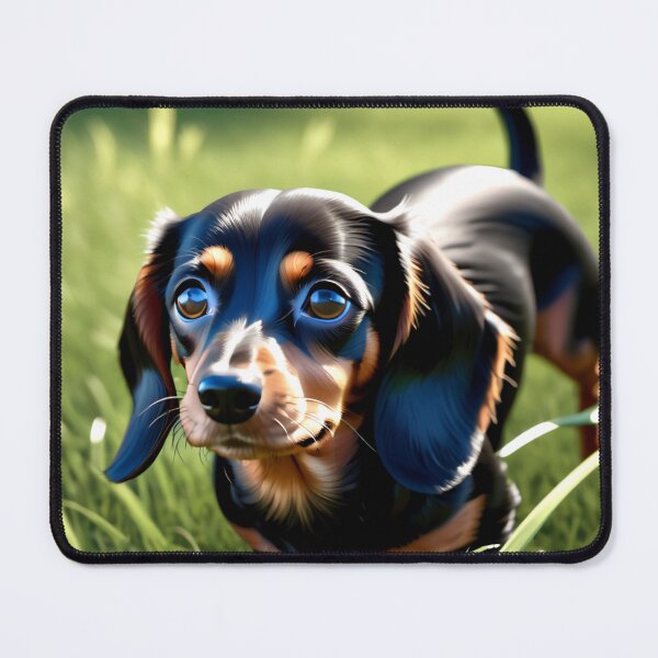 Item preview, Sunlit Serenade: A Dachshund's Day in the Green designed and sold by Adam Mak.