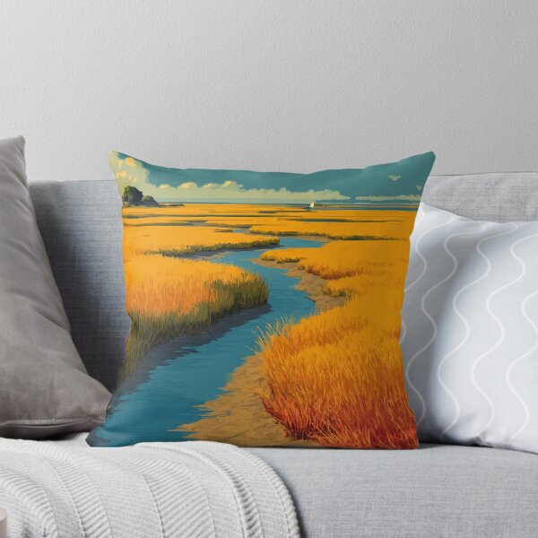 Item preview, Prime Hook Delaware Salt Marsh | Coastal Wildlife Refuge Poster designed and sold by TuncGK.
