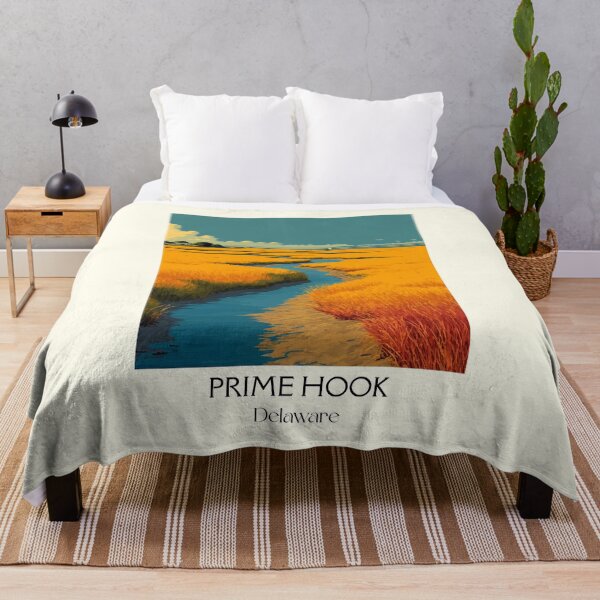 Item preview, Prime Hook Delaware Salt Marsh | Coastal Wildlife Refuge Poster designed and sold by TuncGK.