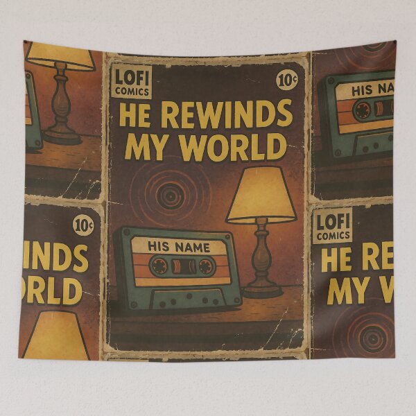Item preview, Romantic Lofi: He rewinds my world designed and sold by bapupa.