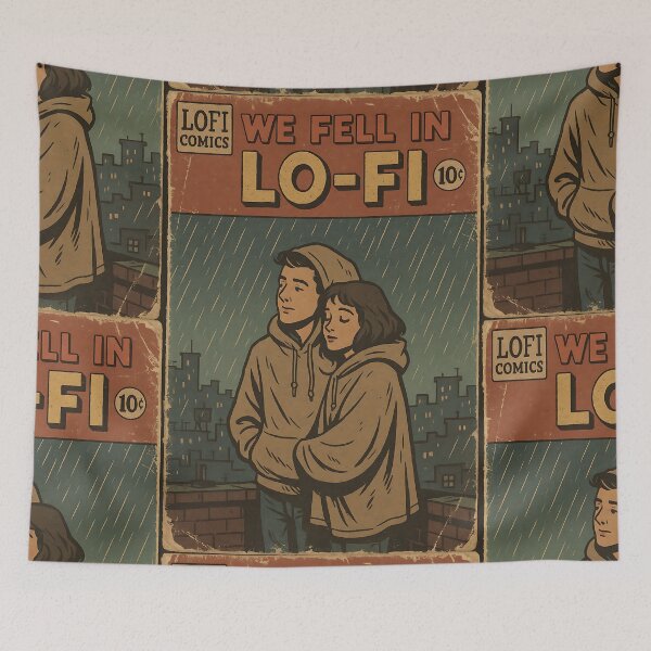 Item preview, Romantic Lofi: We fell in lo-fi designed and sold by bapupa.