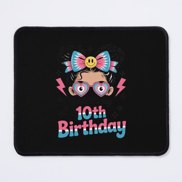 Item preview, Bruh It's My 10th Birthday Girls 10 Year Old Tie Dye designed and sold by MonsterBuddiess.