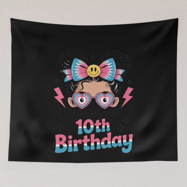 Item preview, Bruh It's My 10th Birthday Girls 10 Year Old Tie Dye  designed and sold by MonsterBuddiess.