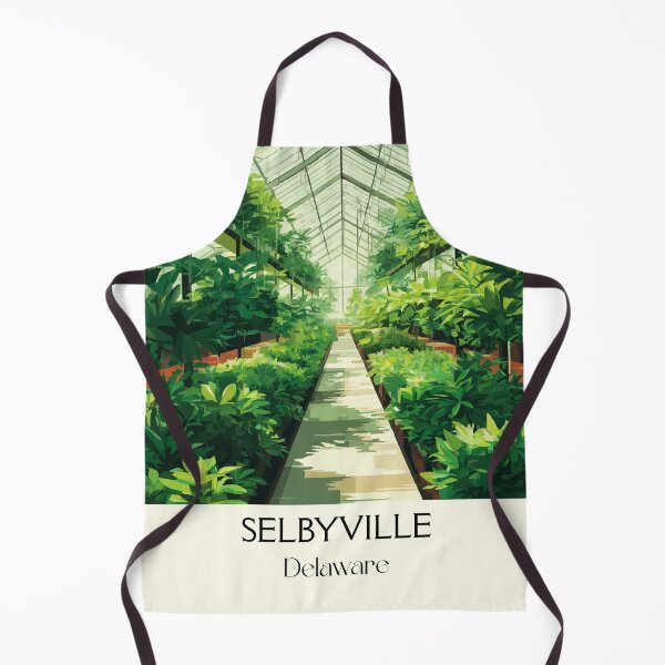 Item preview, Selbyville Delaware Greenhouse | Botanical Garden Poster designed and sold by TuncGK.