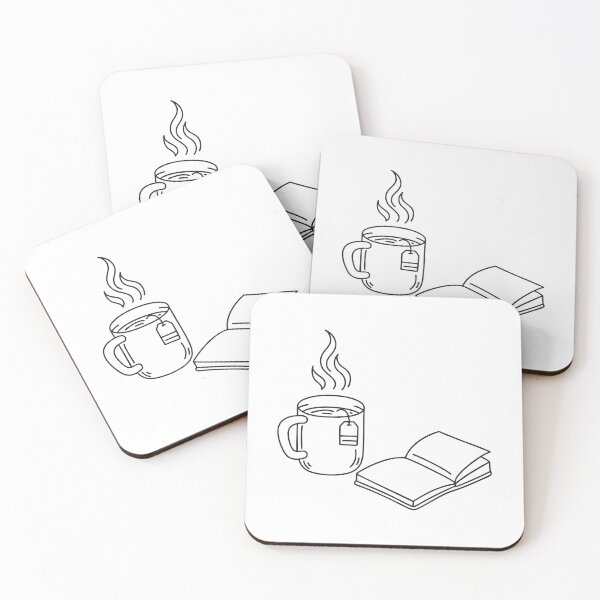 Item preview, A tea bag steeping in a mug near an open notebook designed and sold by rasagamastore.