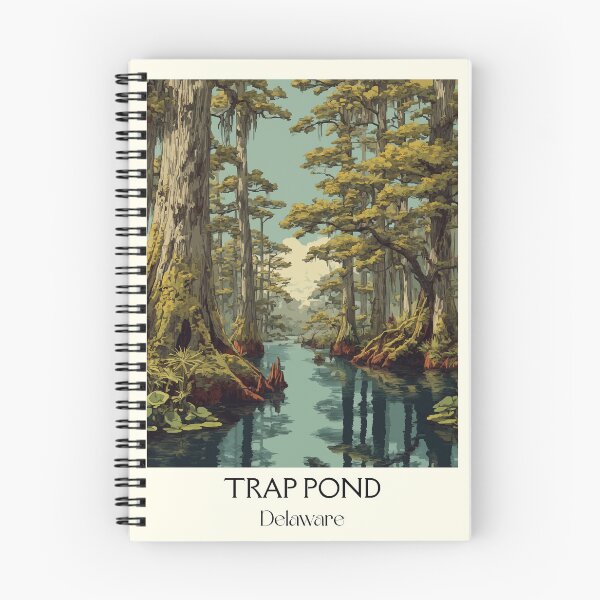 Item preview, Trap Pond Delaware State Park | Cypress Swamp Poster designed and sold by TuncGK.