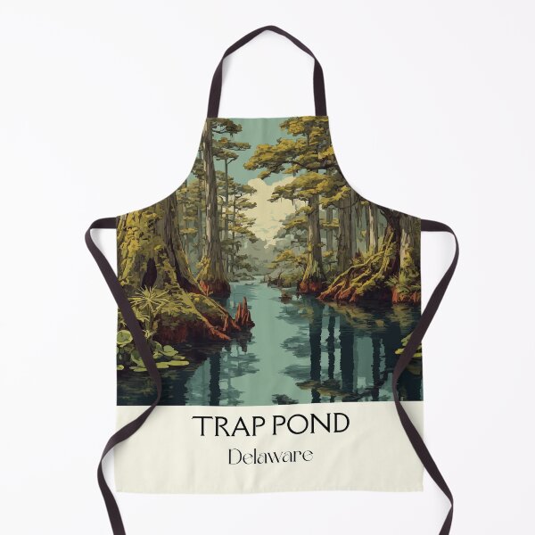 Item preview, Trap Pond Delaware State Park | Cypress Swamp Poster designed and sold by TuncGK.
