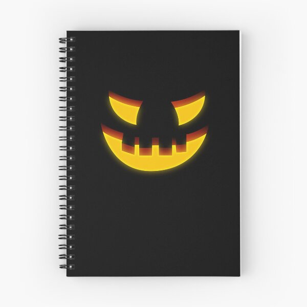 Item preview, Halloween Evil Smiley Pumpkin Face Four Teeth Creepy Jack-O’-Lantern Illustration designed and sold by MONTRIS.