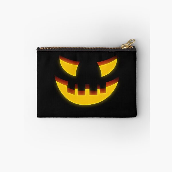 Item preview, Halloween Evil Smiley Pumpkin Face Four Teeth Creepy Jack-O’-Lantern Illustration designed and sold by MONTRIS.