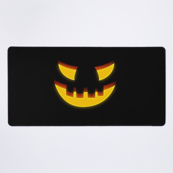 Item preview, Halloween Evil Smiley Pumpkin Face Four Teeth Creepy Jack-O’-Lantern Illustration designed and sold by MONTRIS.